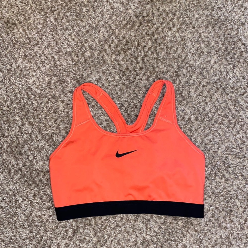 Women’s Large Nike Sports Bra Tangerine